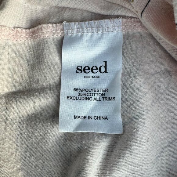 SEED HERITAGE Bunny Rabbits Nightgown Girls 4 4T Pink Gold Girl Nightie Bunnies - Picture 7 of 7